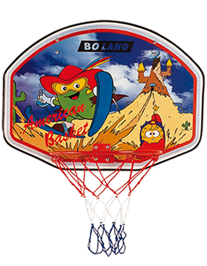 
	W2694BG 

 

	Basketball board, Wooden 60x44x0.9cm, Hoop 

