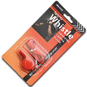  

	W8578F Plastic whistle,ABS in blister 


	packing Size:5.2x2.1x1.9cm 

