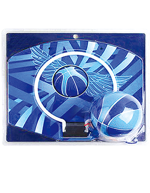 
	W2700BG&nbsp; 

 

	Basketball board, PP+PS&nbsp;29x24cm, Hoop: 17cm 

