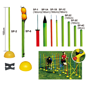 
	W8707TN Mutifunctional training set 


	(3 poles:H160cm+2 bases+2 clip w/net bag)
