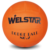 
	Dodgeball Material: Natural rubber
Polyester / Nylon wound, Rubber/ Butyl
