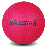 
	Playground ball Material: Natural rubber
Polyester / Nylon wound,Rubber / Butyl 
