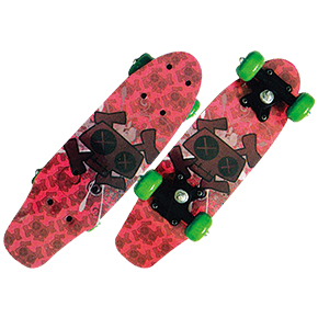 
	W1705SK
skate board,pvc wheels size:17"x5" 12pcs/50x26x35cm

