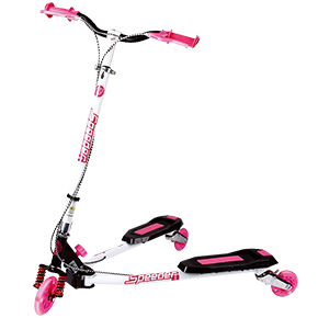 
	W7612SK
swing Scooter, size: 85x(34-64)x(63-80)cm 

