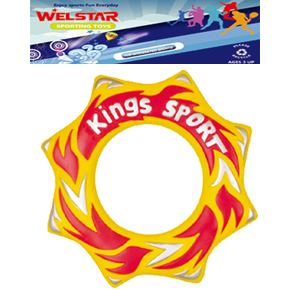 
	W6021FB
PU flying disc, 26.5x26.5x1cm&nbsp;144pcs/52x49x62cm 
