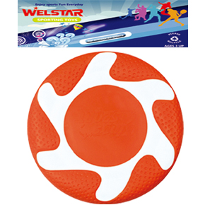 
	W6045FB
PU flying disc, 21x21x1cm&nbsp;144pcs/63x44x48cm 
