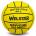 
	Waterpolo ball Material: Natural rubber
Polyester / Nylon wound,Rubber / Butyl 
