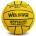 
	Waterpolo ball Material: Natural rubber
Polyester / Nylon wound,Rubber / Butyl 
