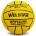 
	Waterpolo ball Material: Natural rubber
Polyester / Nylon wound,Rubber / Butyl 
